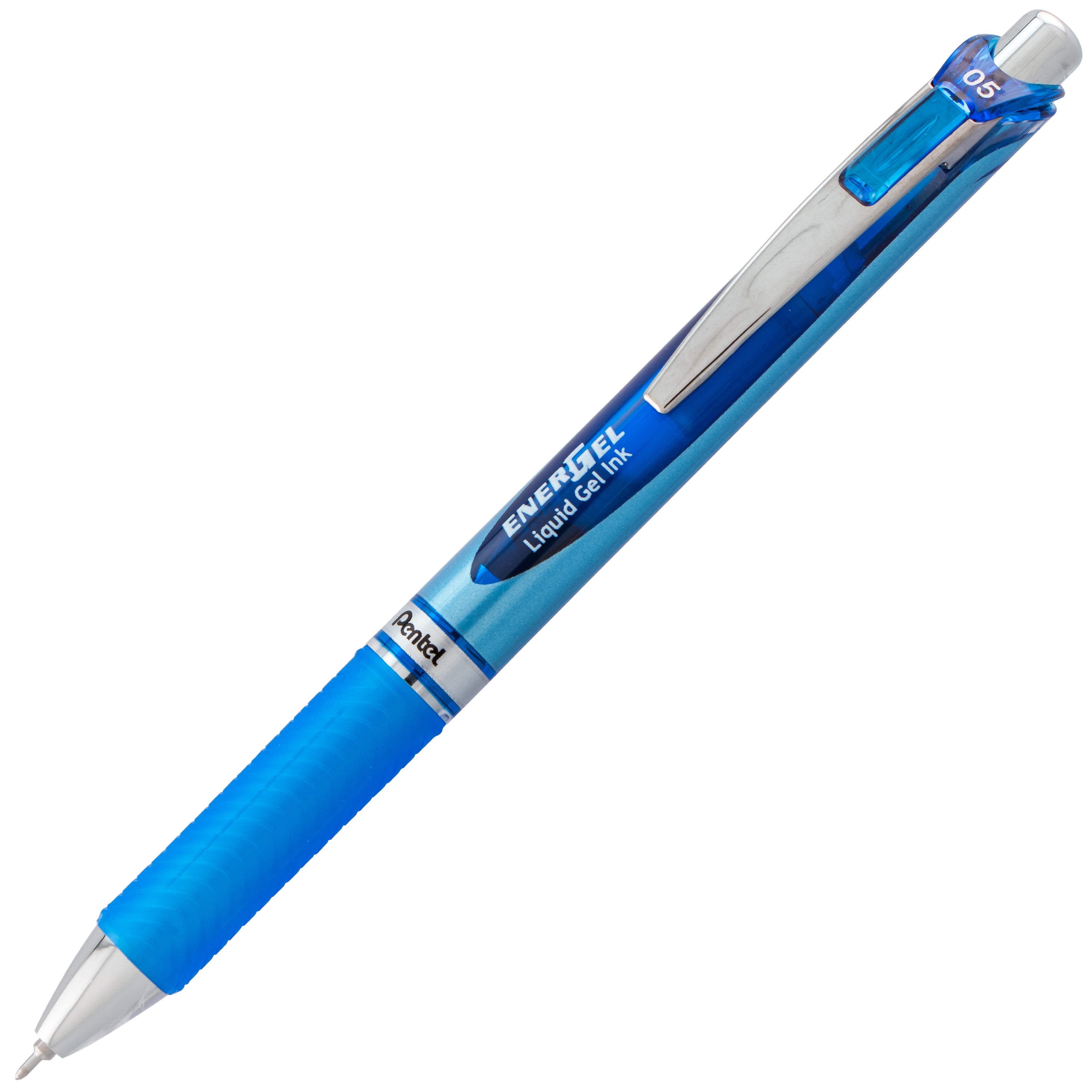 EnerGel RTX Liquid Ink Gel Pens, 0.5mm Fine Point, Black and Blue Ink Colors, Pack of 5 Pens - Image 3