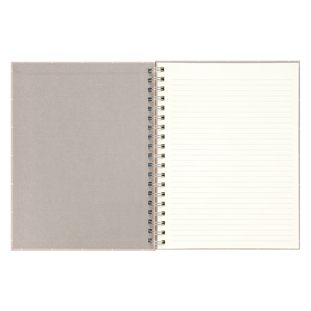 Notepad, 7.4" x 9.75", Checked Tan, 105 Sheets - Image 3