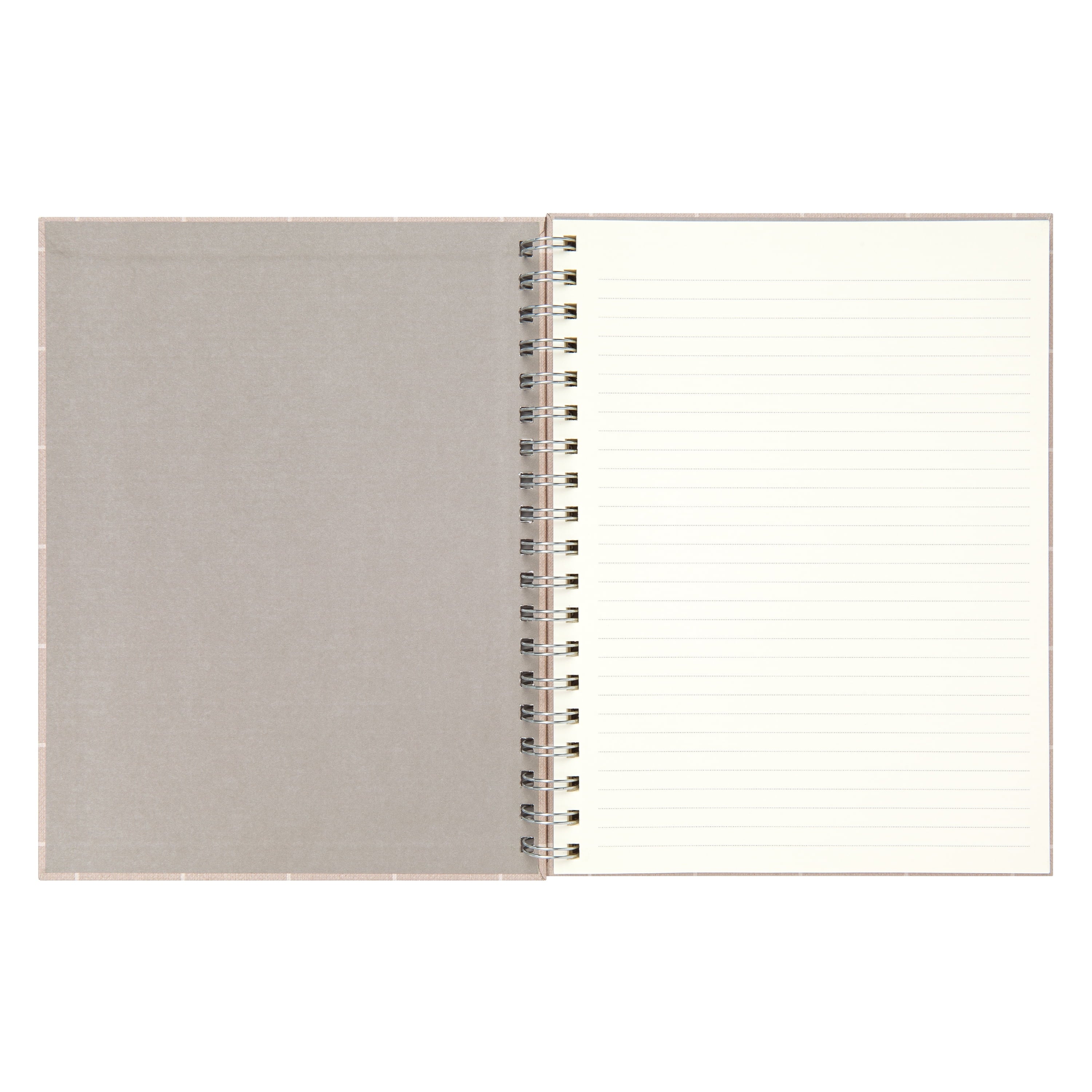 Notepad, 7.4" x 9.75", Checked Tan, 105 Sheets - Image 3
