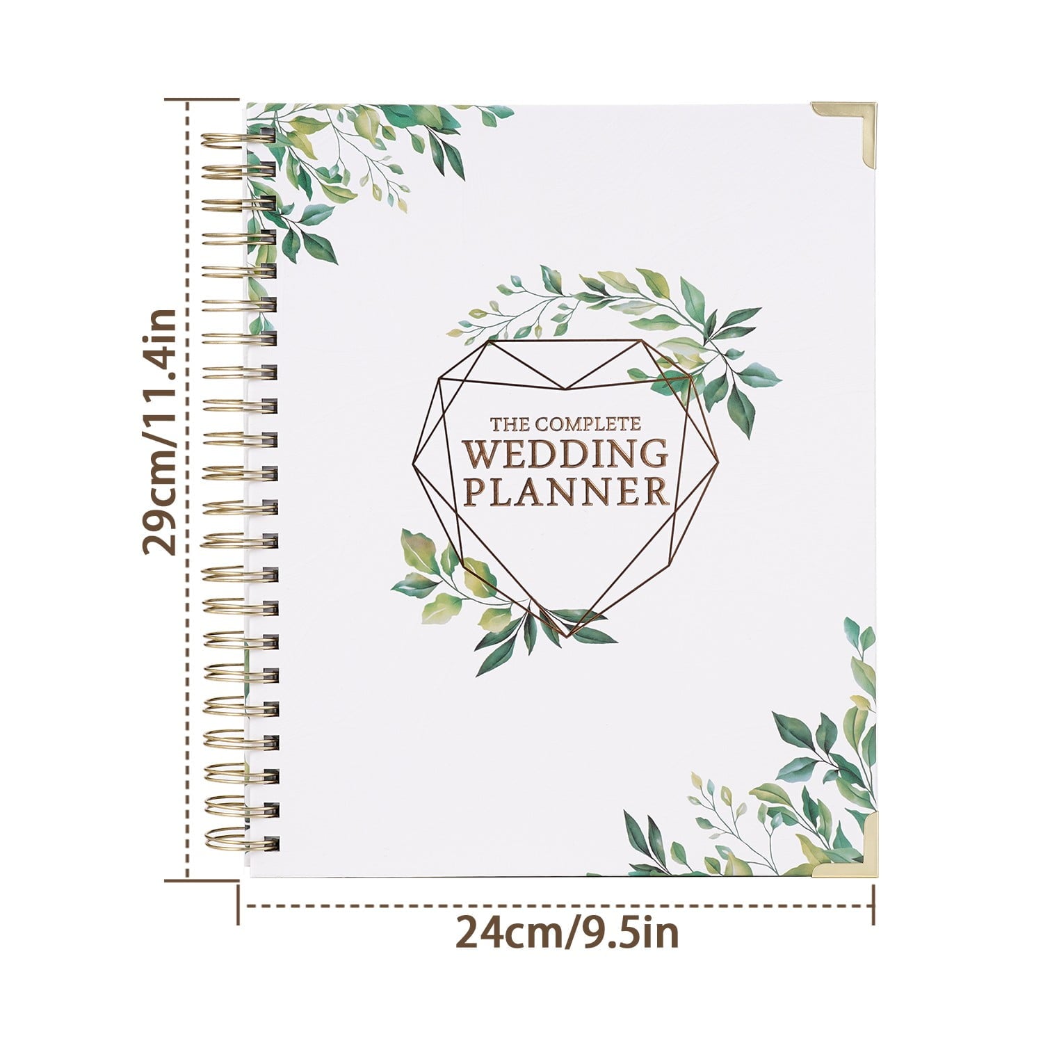 Wedding Planner Book and Organizer, 188 Pages Wedding Planner Book, Bridal Planning Binder with Countdown Calendar, B... - Image 2