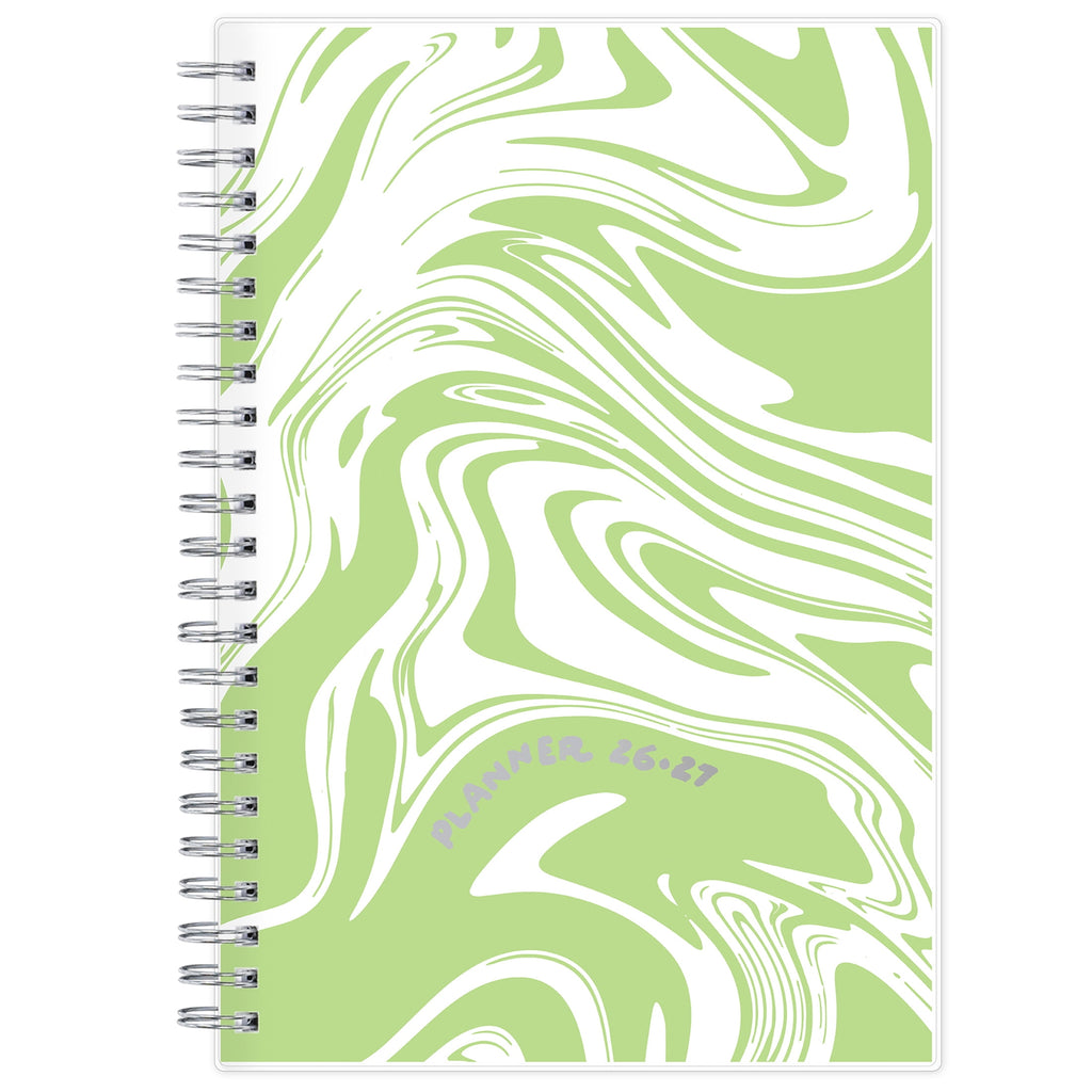 Gen Z Monthly Weekly Planner, 5" x 8", Slime 15-Month (April 2026 - June 2027) - Image 2
