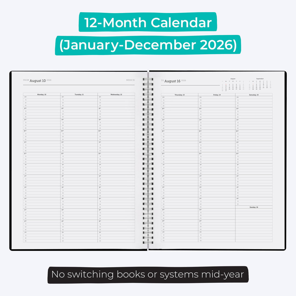 2026 Appointment Weekly Planner - Jan - Dec 2026, 8.5 x 11" - Image 3