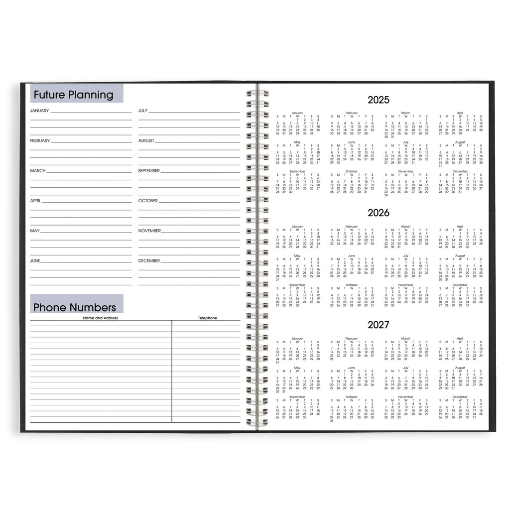 DayMinder 2026 Monthly Planner Black Large 8 x 12 - Monthly Planners - Image 6