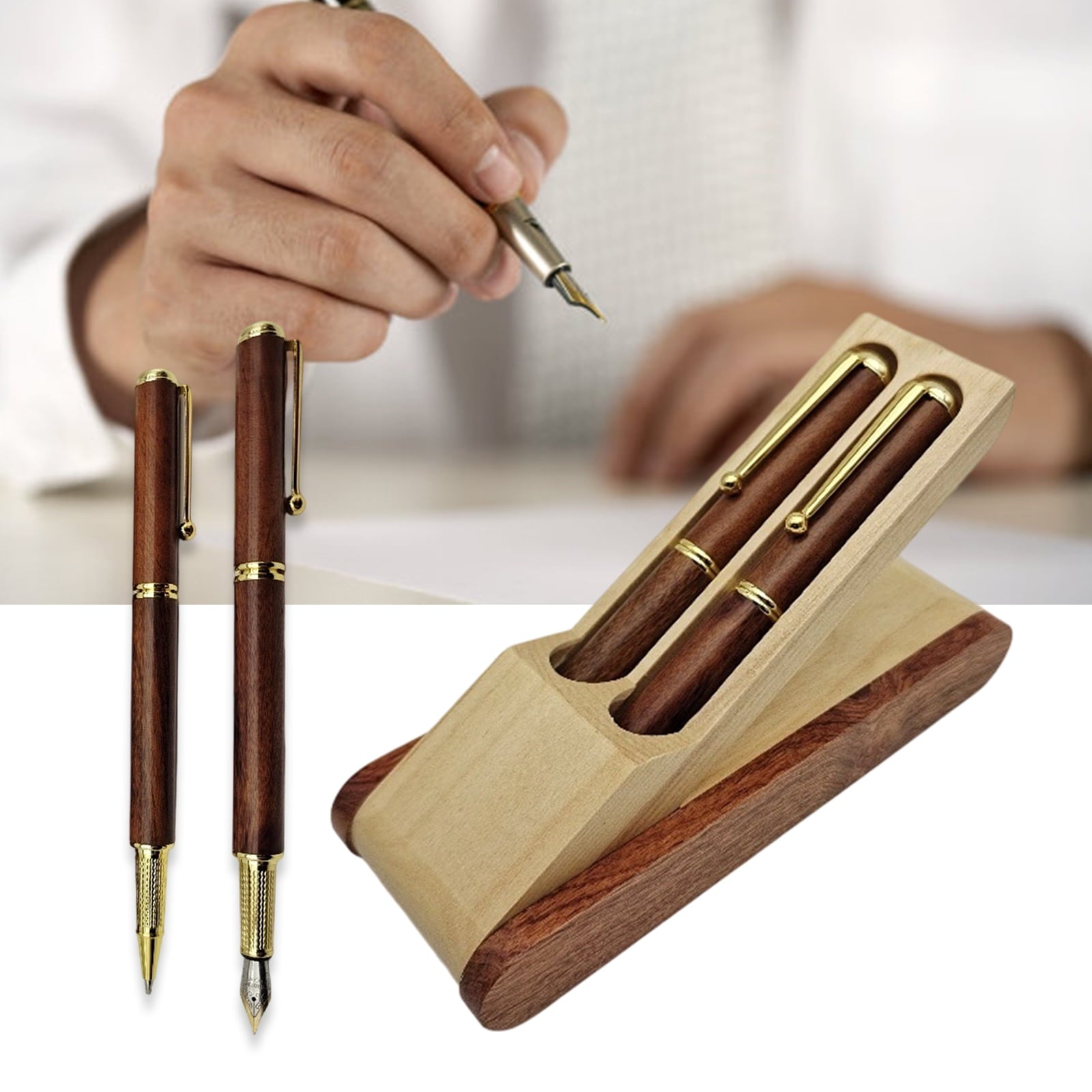 Business Fountain Set Gel Set Stationery Gift Set for Student Teacher - Image 3
