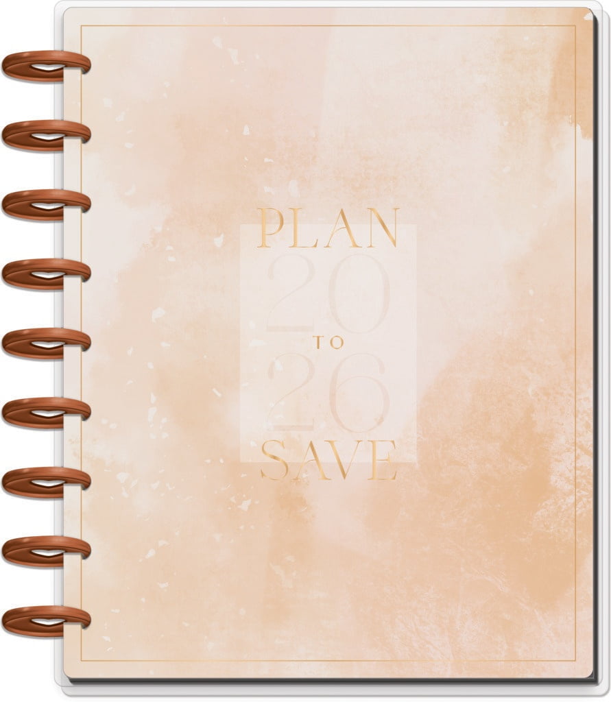 Happy Planner Classic 12 Month Disc Bound Dated Planner-Textured Canvas Budget Jan '26 - Dec '26 - Image 2