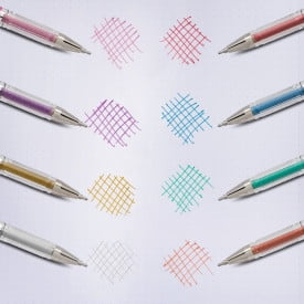 Gel Pen Metallic Set, 8 pack - Image 3