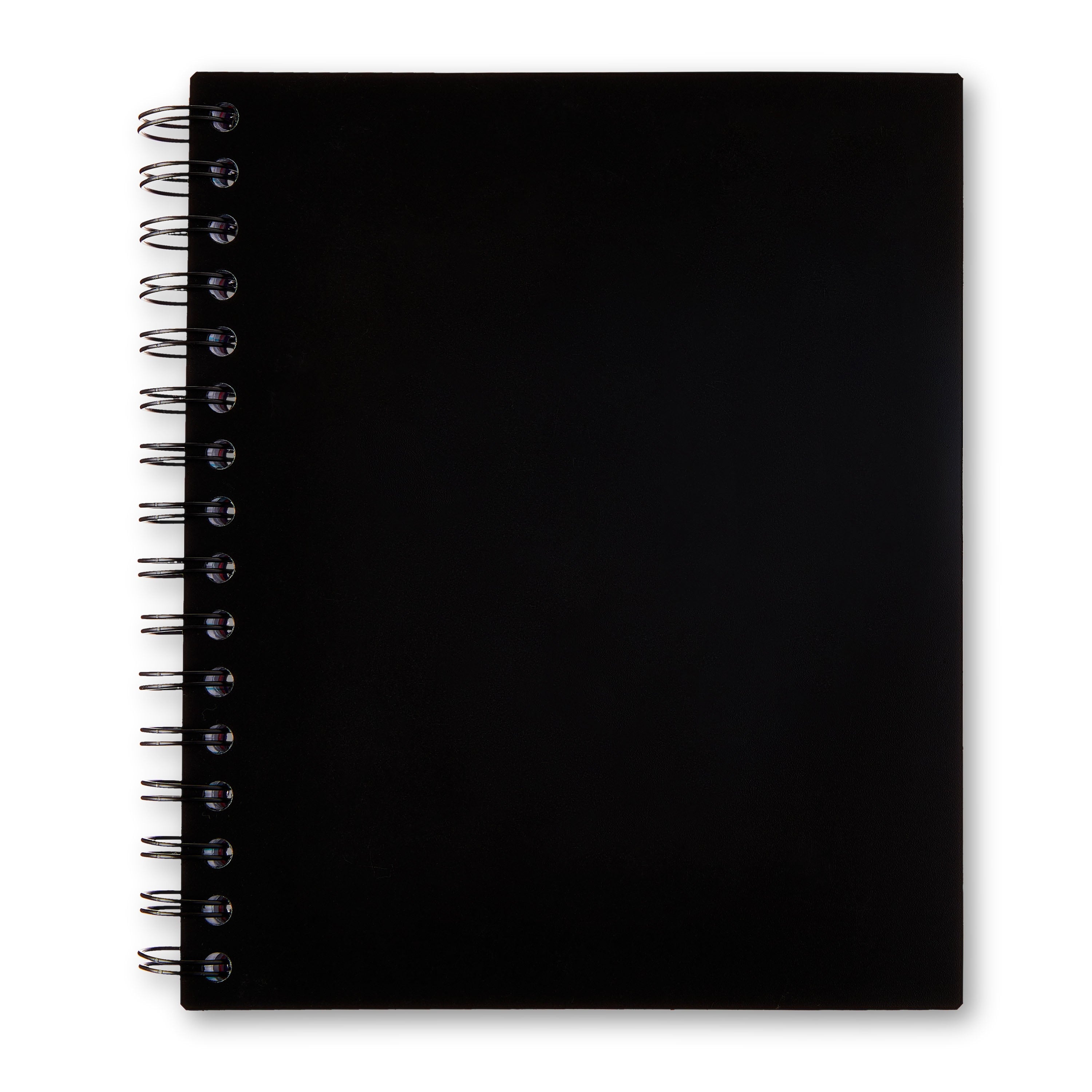 College Ruled 5-Subject Poly Notebook, 6" x 8.26", Black, 150 Sheets - Image 3