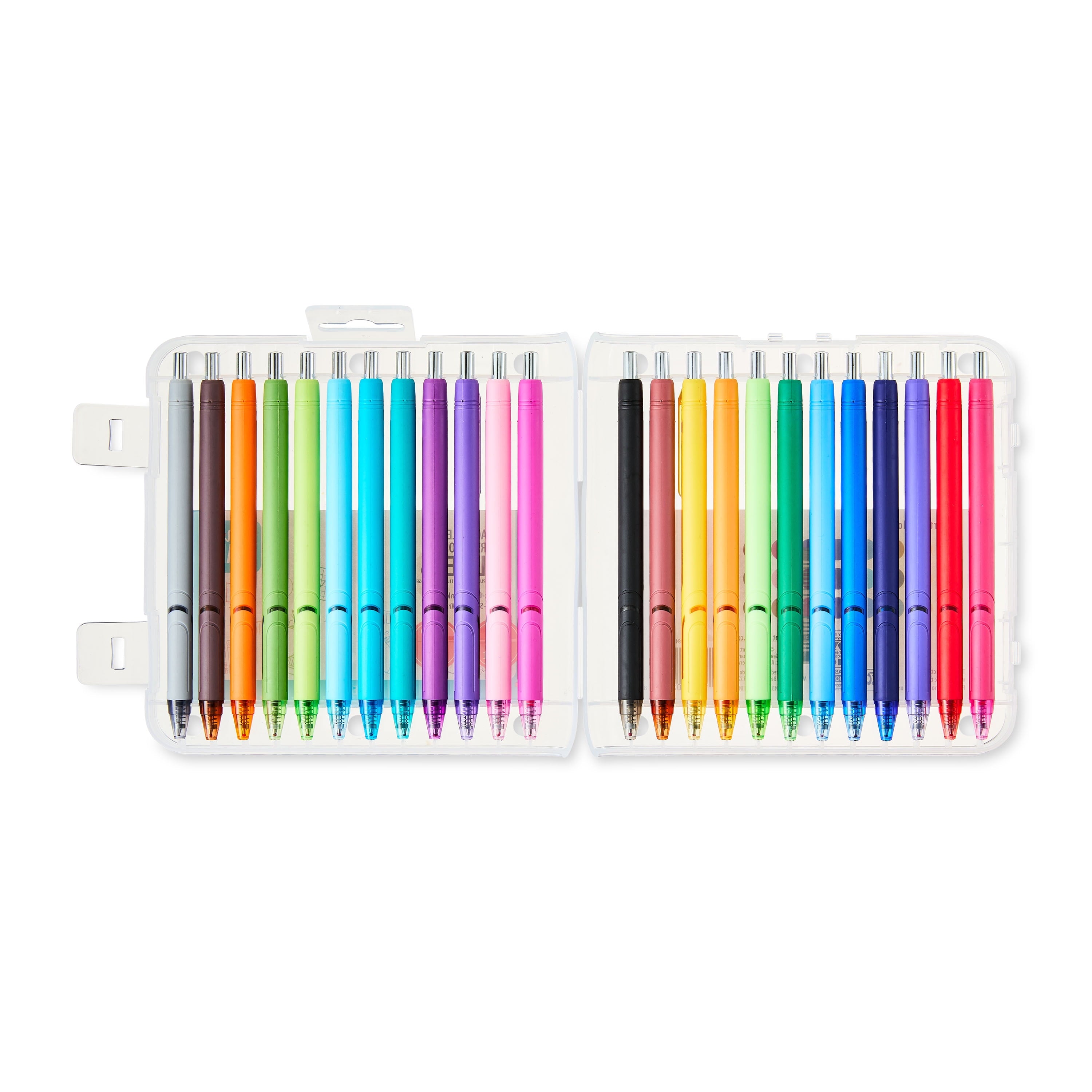 Retractable Gel Ink Pens, Medium Point, 0.7mm, Assorted Ink, 24Count - Image 4