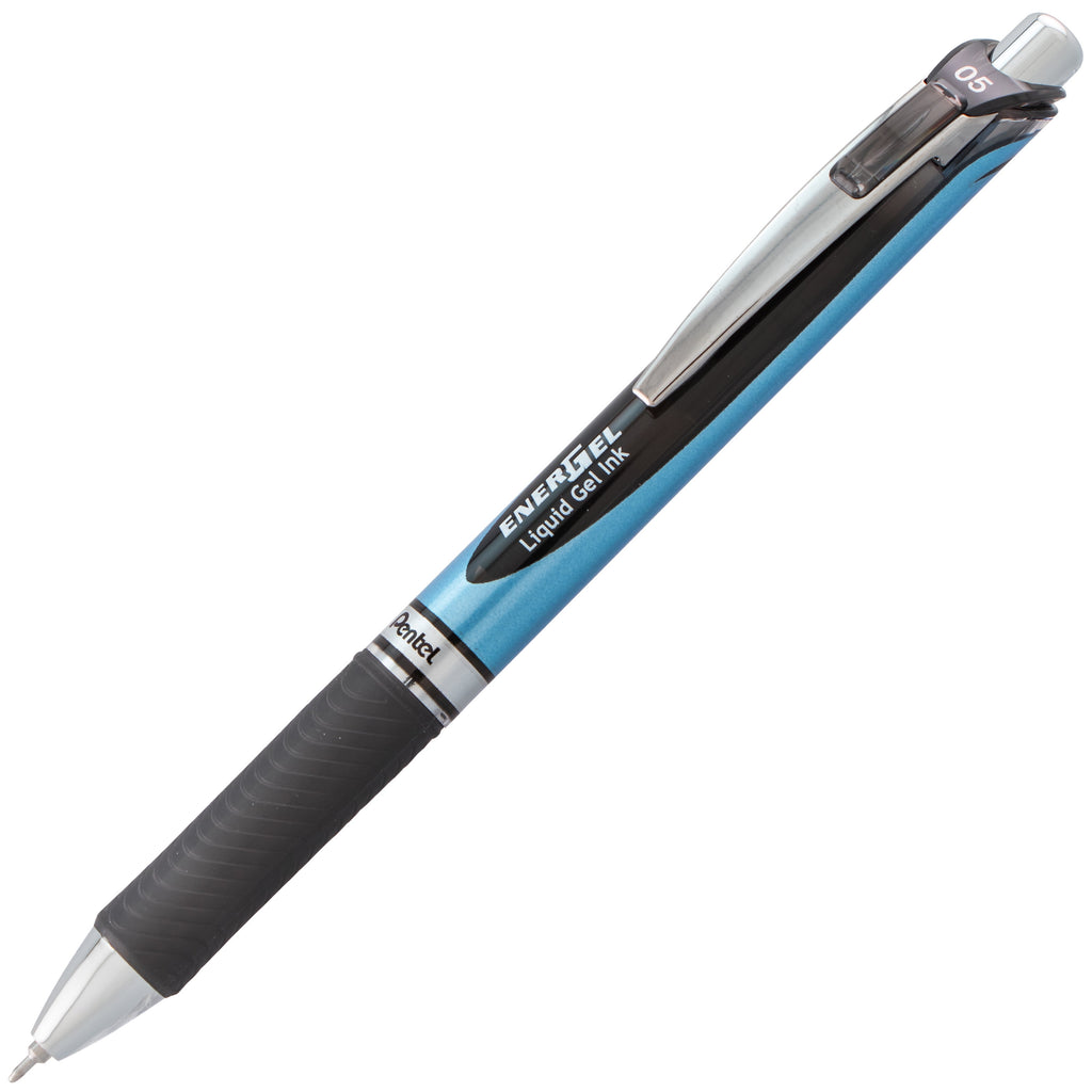 EnerGel RTX Liquid Ink Gel Pens, 0.5mm Fine Point, Black and Blue Ink Colors, Pack of 5 Pens - Image 2