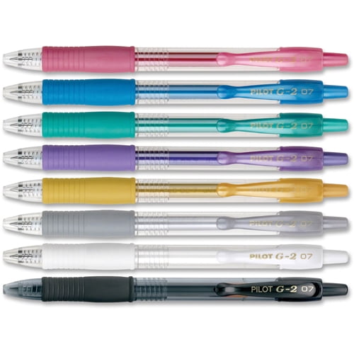 G2 Metallics Gel Ink Pens, Fine Point (0.7 mm), Assorted Ink, 8 Count - Image 3