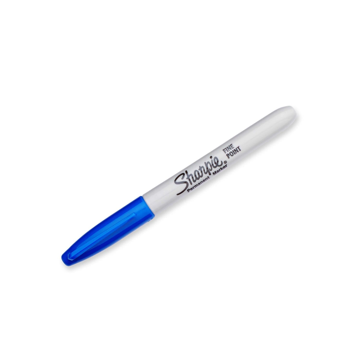Permanent Markers, Fine Point, Blue, 12 Count - Image 2