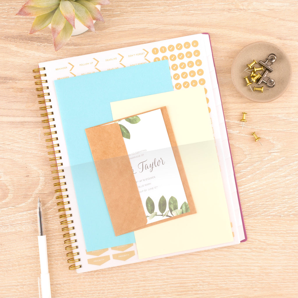Cambridge WorkStyle Balance 2025 Weekly Monthly Planner, Red Violet, 8.5" x 11" - Image 5