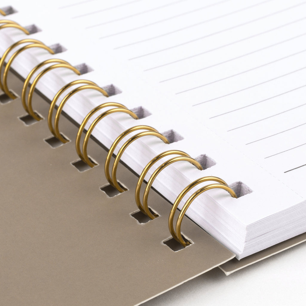 Cambridge Workstyle Notebook, 8" x 10", Timeless Taupe, Medium, Spiral, 80 Sheets - Image 5