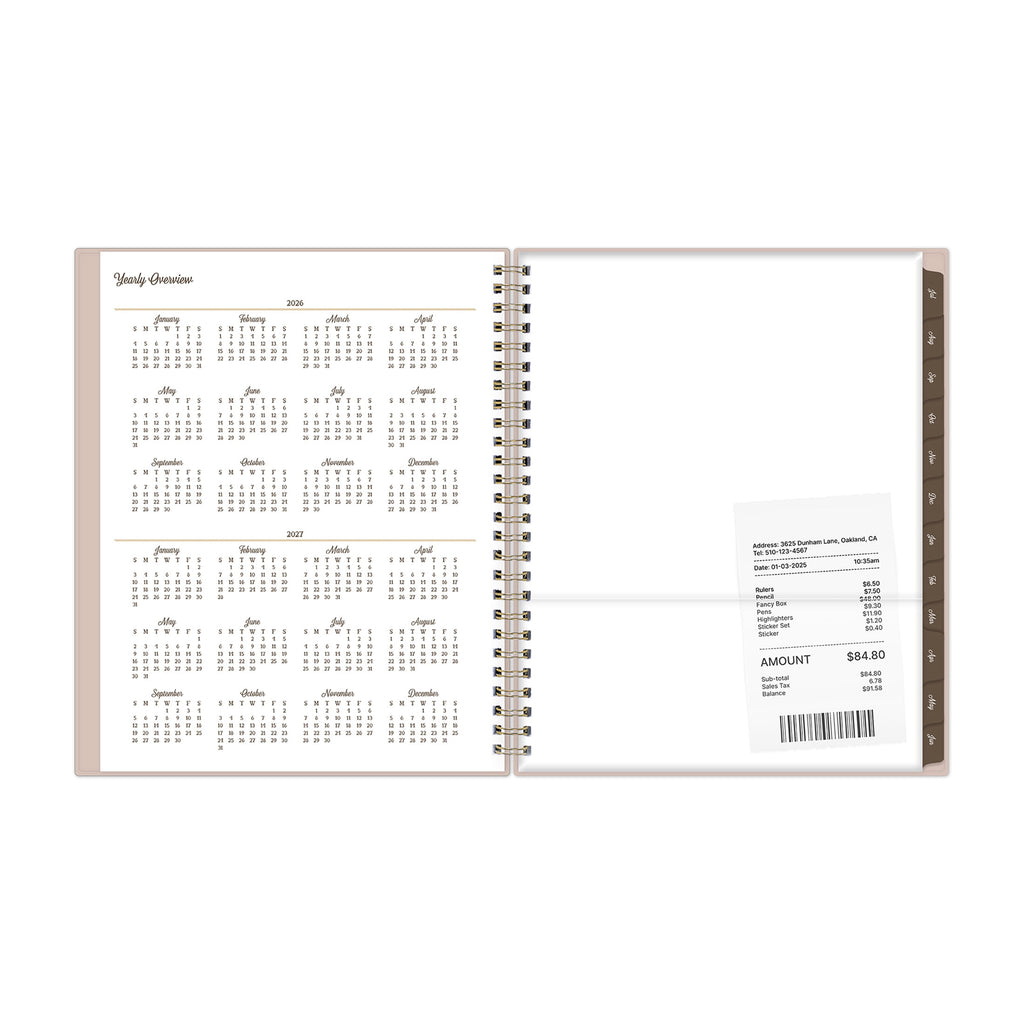 Jessie James Decker for Blue Sky Monthly Weekly Planner, 7" x 9", Highland Tan 15-Month (April 2026 - June 2027) - Image 6