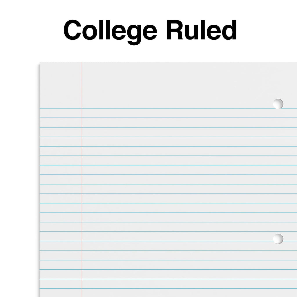 Staples 1-Subject Notebooks 8" x 10.5" College Ruled 70 Sheets Assorted Colors 6/Pack (TR58376) - Image 4
