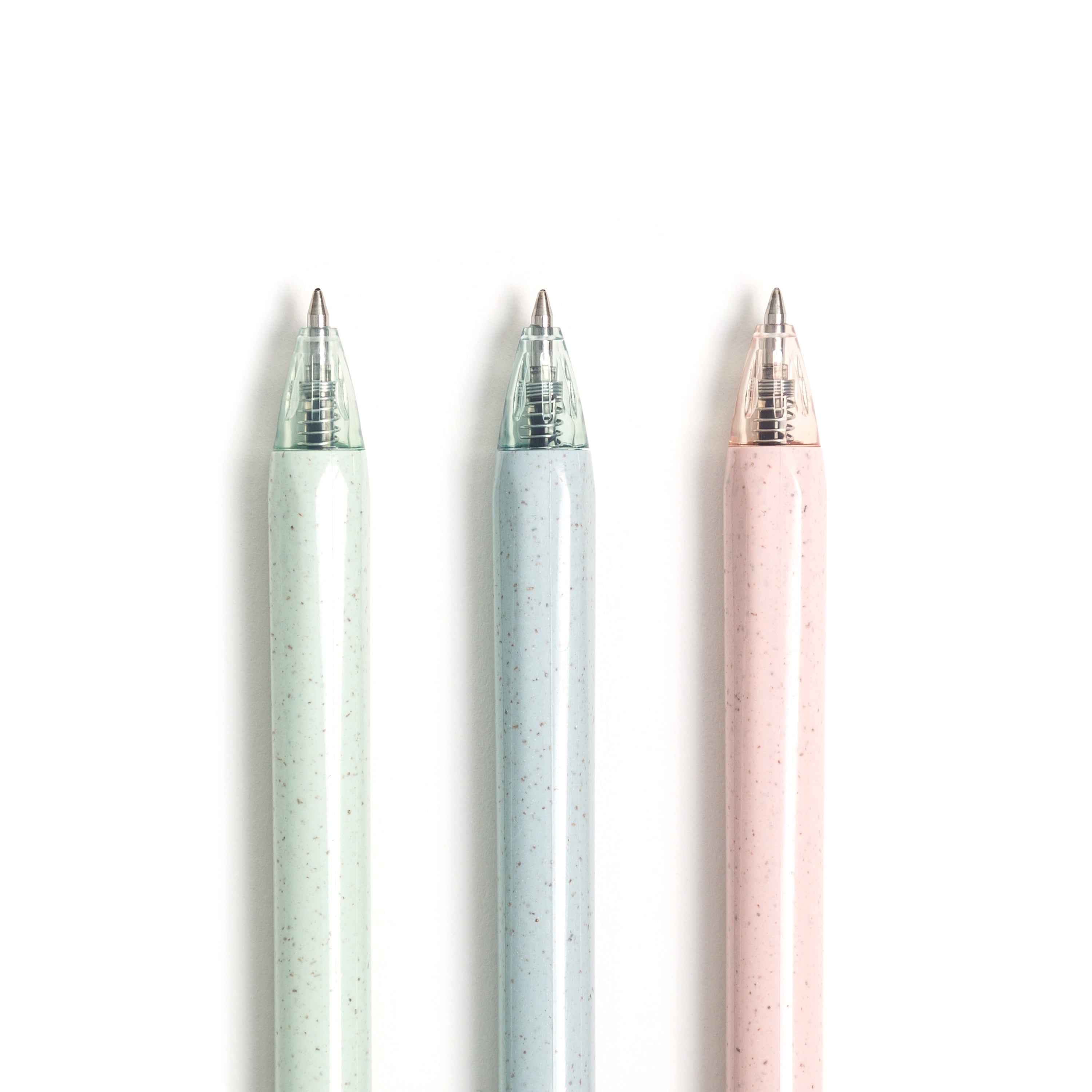 U-Eco Gel Pen, Black Ink, Pastel Speckle, 4 Count, 0.7mm - Image 2