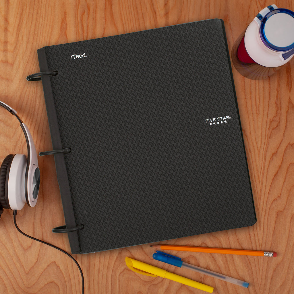 Flex 1 1/2" Hybrid NoteBinder, Black - Image 5