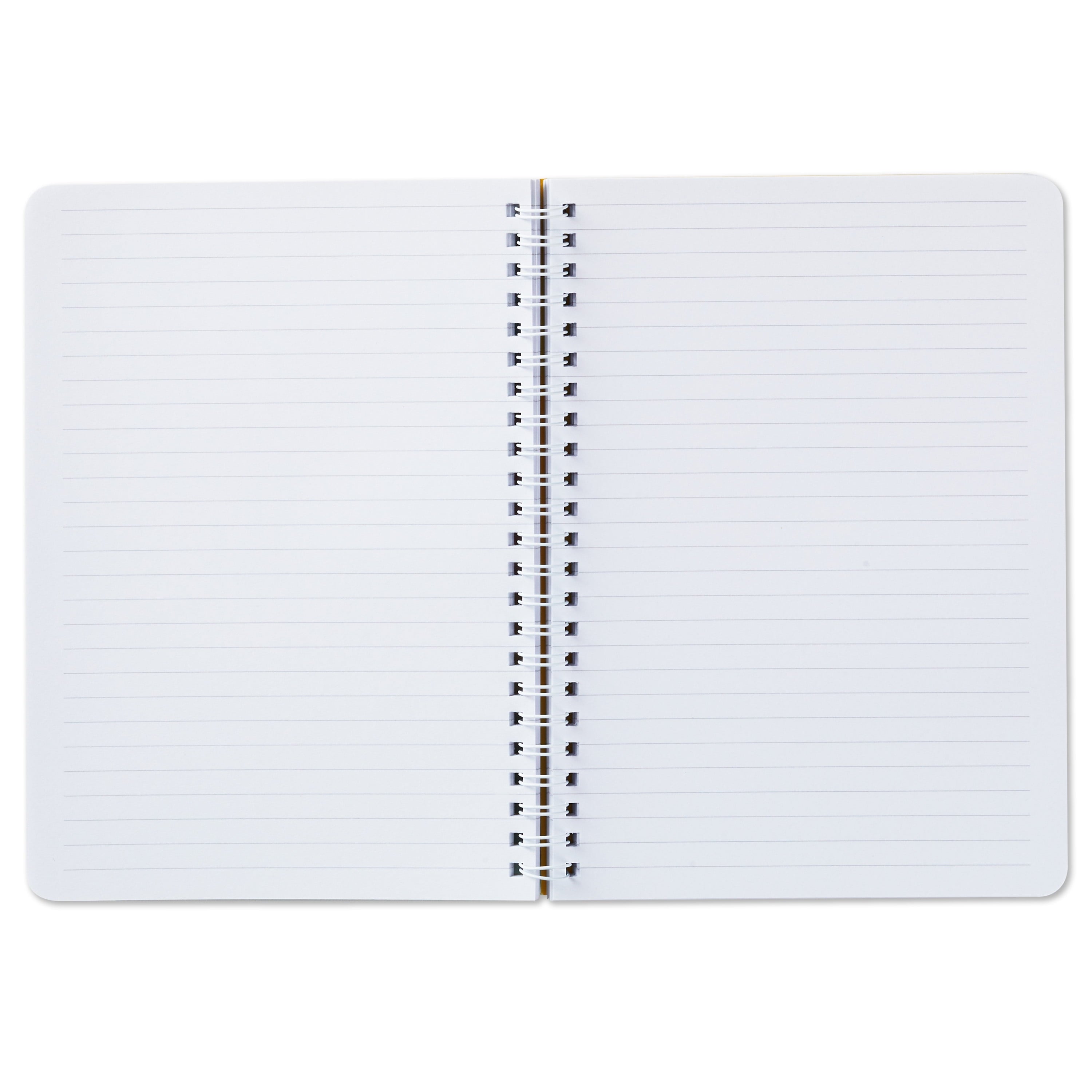 Spiral Notebook, Wide Rainbow Stripe, 100 Pages - Image 4