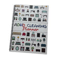 ADHD Cleaning Planner for Adults, Undated Daily Weekly Monthly Cleaning Schedule Checklist, Household Chores Organizer Notebook, 8.26 x 11.2