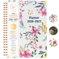 Academic Planner 2026-2027 Calendar Notebook(Jul.2026-Jun.2027,6.3"x8.5") Weekly Monthly Planner for Women Men 2026-2027 Planner Supplies-Fl
