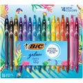 Gel-ocity Retractable Quick Dry Gel Pen, Medium Point, Assorted, 16-Count