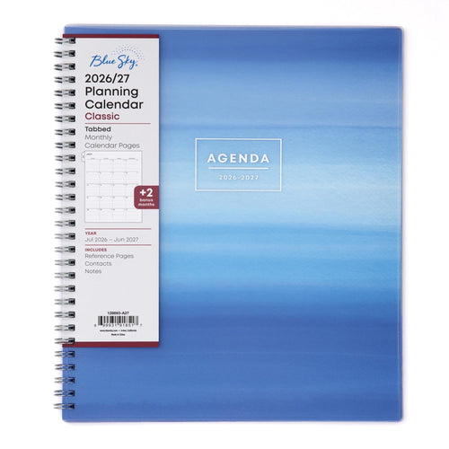 2026-2027 Monthly Academic Year Planner Calendar, July 2026 - June 2027, 8" x 10", Monthly Layout, Flexible Cover, La...