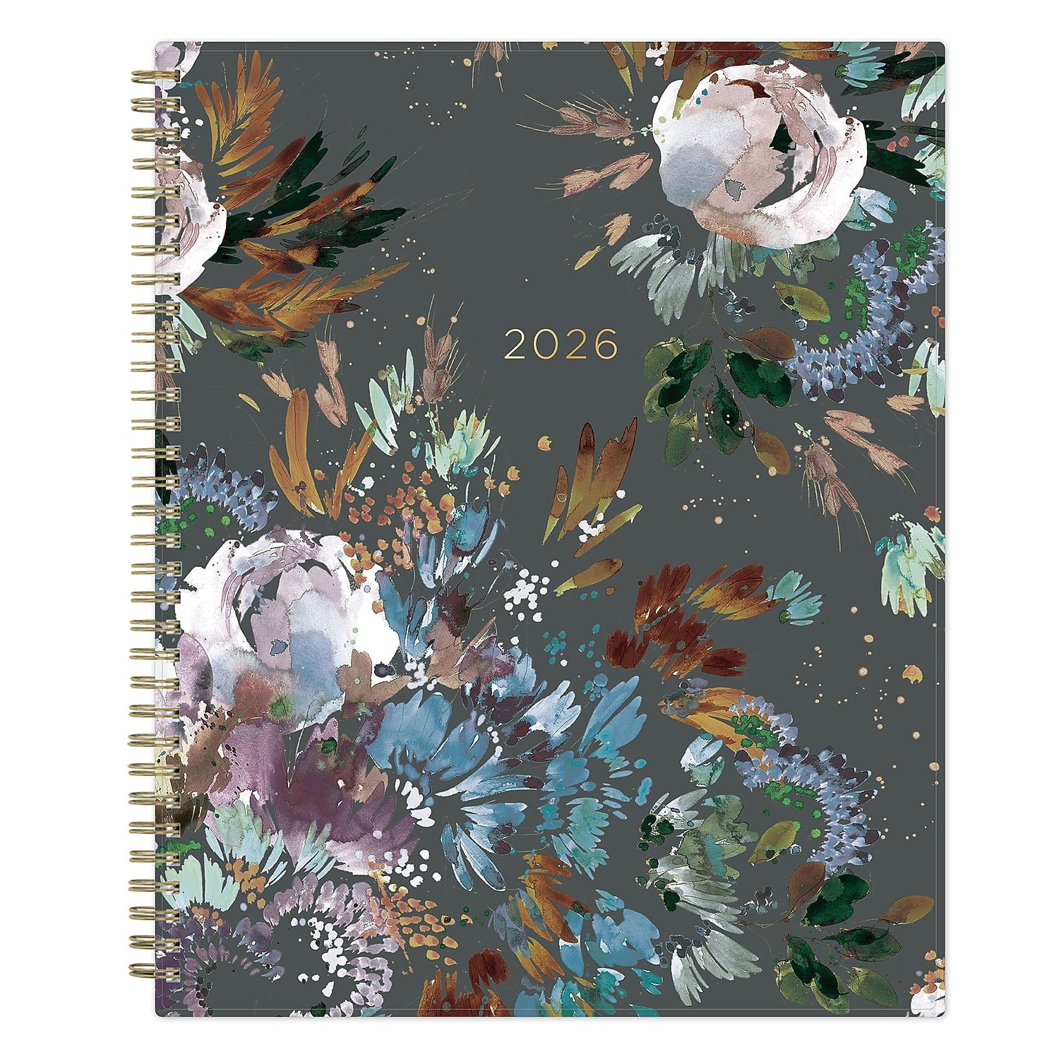 Blue Sky Kelly Ventura 2026 Weekly and Monthly Planner Calendar, January 2026 - December 2026, 8.5" x 11", Flexible Cover, Laminated Tabs, D