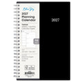 2027 Weekly and Monthly Planner Calendar, Includes January 2027 - December 2027, 5" x 8", Flexible Cover, Wirebound, ...