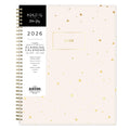 Blue Sky Ashley G 2026 Weekly and Monthly Planner Calendar, January 2026 - December 2026, 8.5" x 11", Flexible Cover, Wirebound, Laminated T