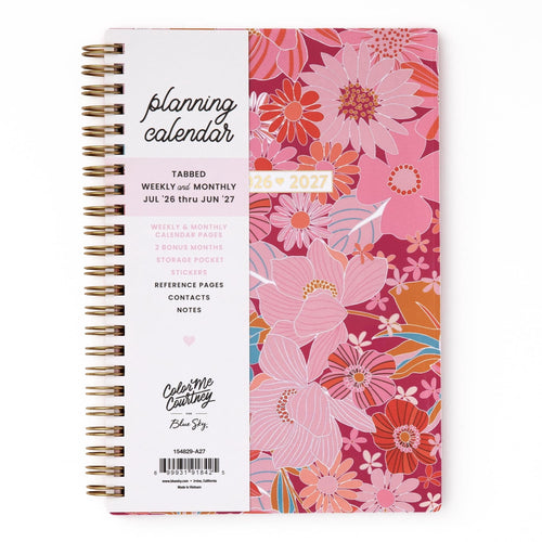 2026-2027 Weekly and Monthly Academic Year Planner Calendar, July 2026 - June 2027, 5" x 8", Flexible Cover, Wireboun...