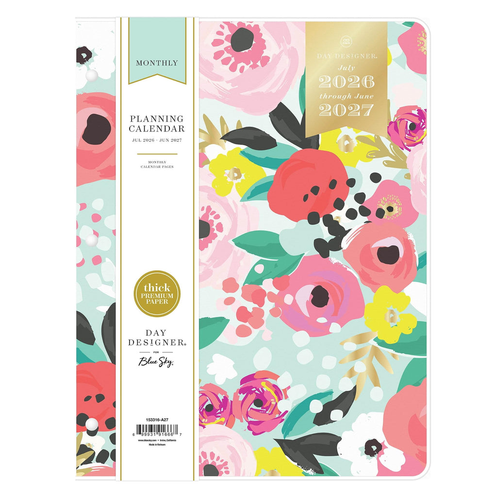 Day Designer 2026-2027 Monthly Academic Year Planner Calendar, July 2026 - June 2027, 8.5" x 11", Flexible Cover, Sta...