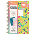 2026 Weekly and Monthly Planner Calendar, January 2026 - December 2026, 5" x 8", Flexible Interchangeable Cover, Dura...