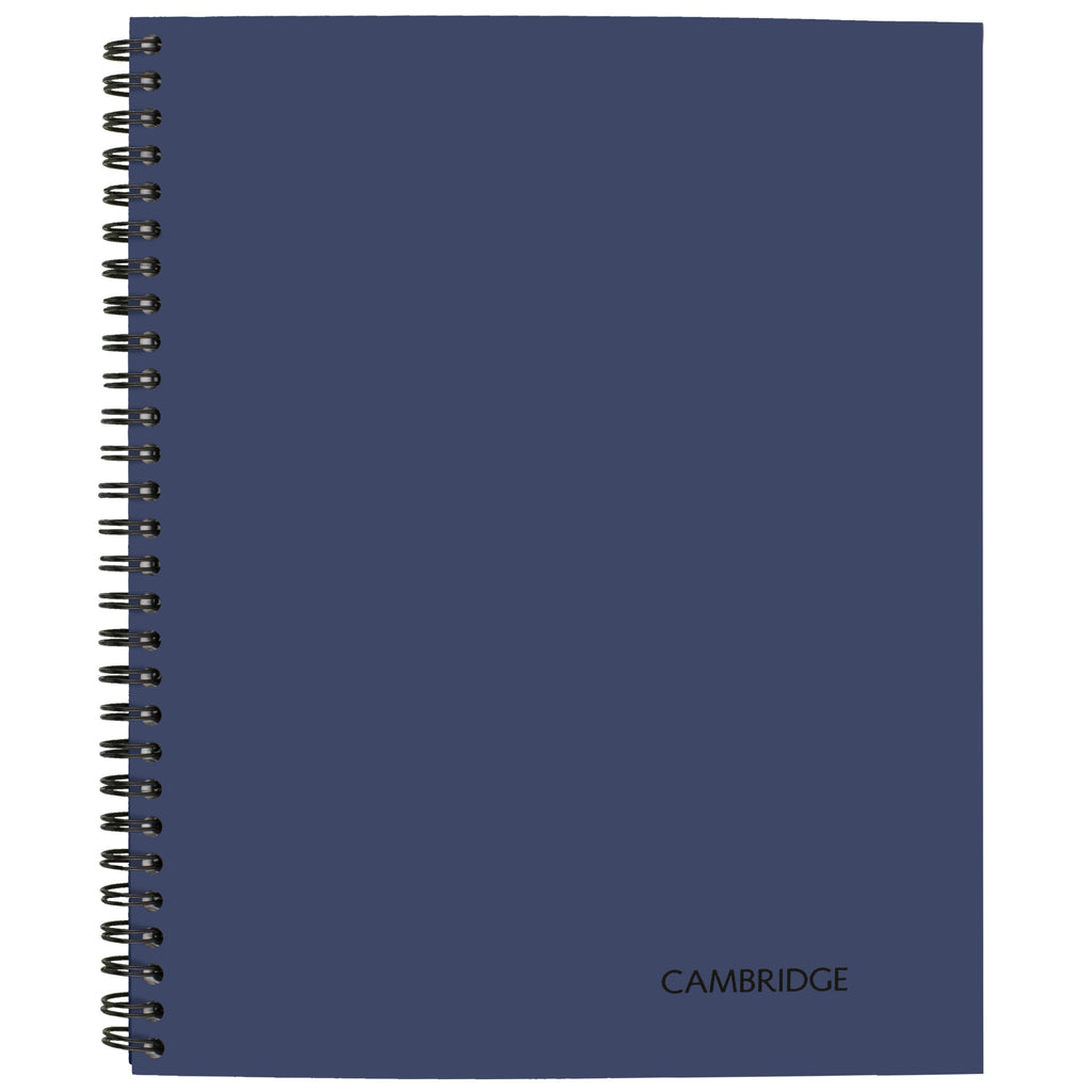Limited Wirebound Legal Ruled Business Notebook, 9" x 11", Blue, 80 Sheets