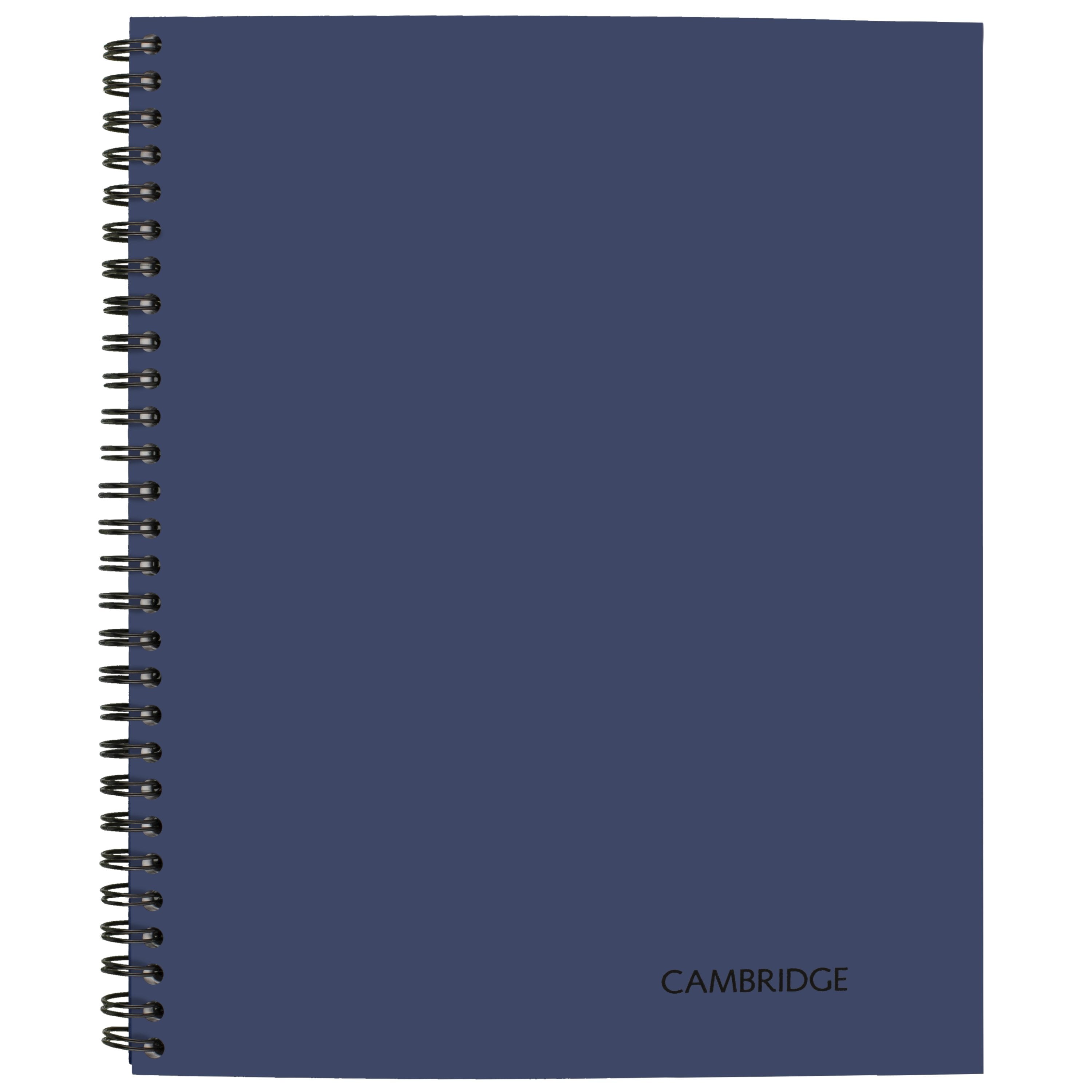 Limited Wirebound Legal Ruled Business Notebook, 9" x 11", Blue, 80 Sheets