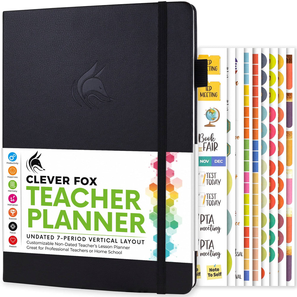 Teacher Planner - Black