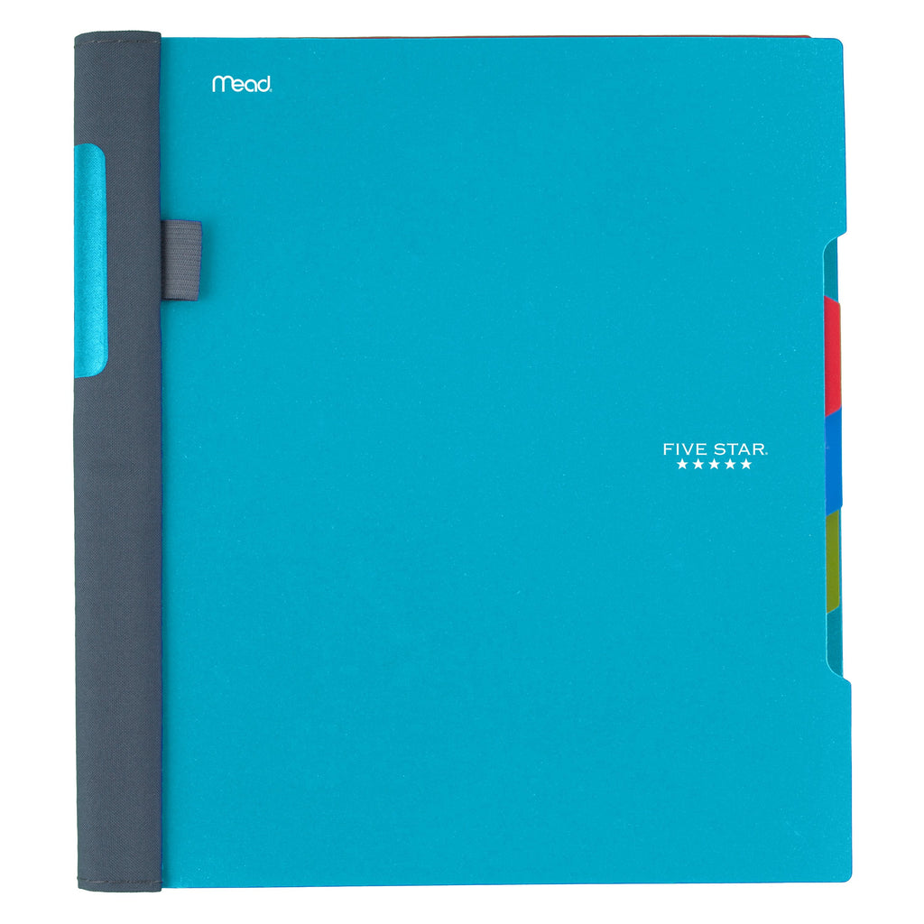 Five Star Advance Notebook, 3 Subject, College Ruled, Assorted Colors (08285)