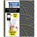 Align Notebook Plus Study App, 1 Subject, College Ruled, 8.5" x 11", Waves (-WMT)