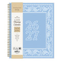 Jessie James Decker for Monthly Weekly Planner, 8.5" x 11", Hanky Blue 15-Month (April 2026 - June 2027)