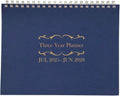 Kerixi 3 Year Calendar Planner Blue, 11 * 8.5'' JUL 2025 - JUN 2028