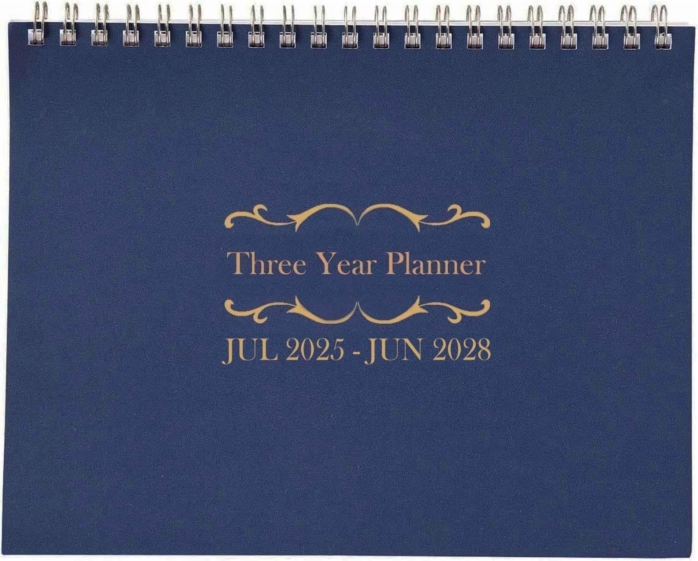 Kerixi 3 Year Calendar Planner Blue, 11 * 8.5'' JUL 2025 - JUN 2028