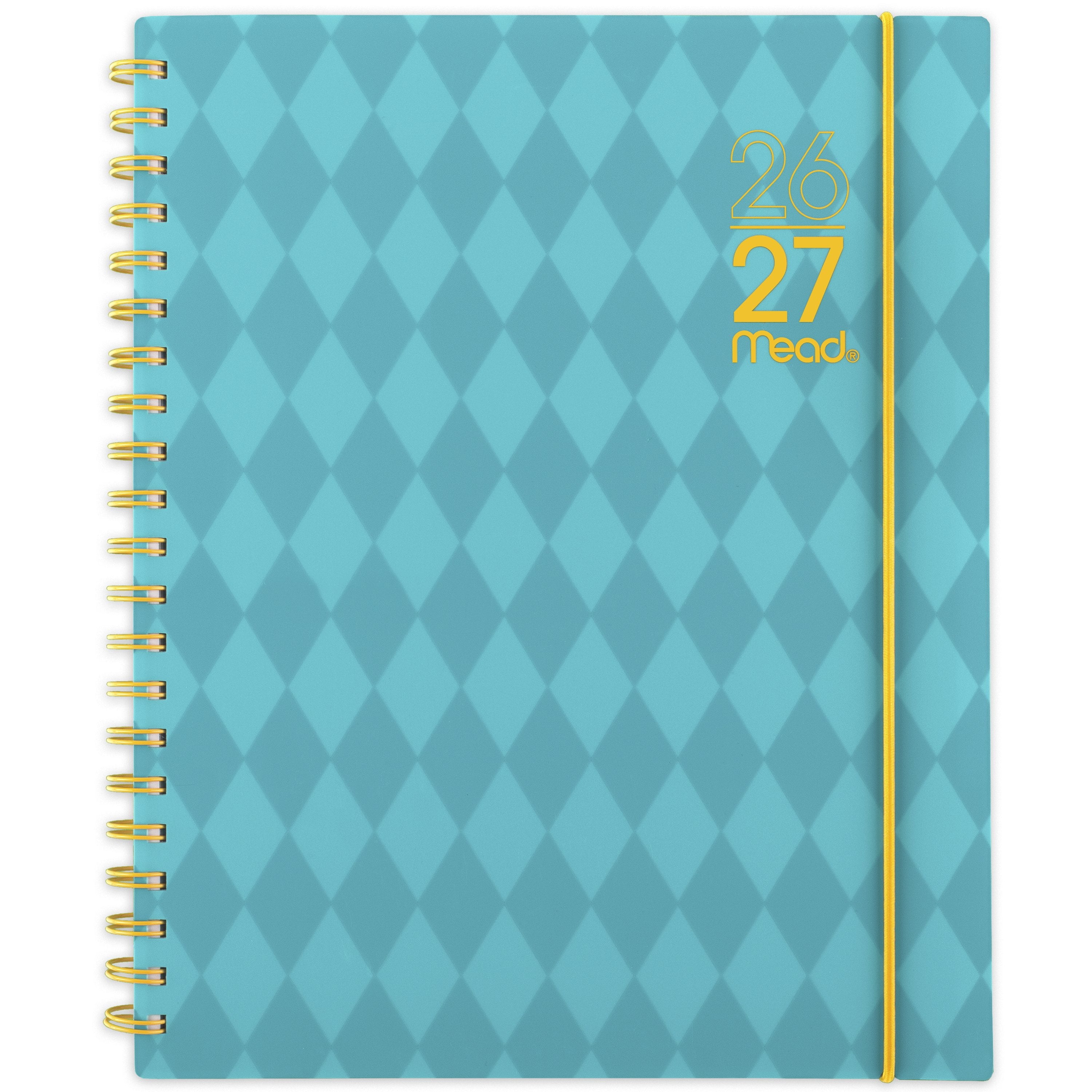 Mead Tranquil Turquoise Planner, 2026-2027, 8.5" x 11"