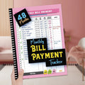 Monthly Bill Payment Tracker 48 Months Expense and Bill Tracker with Calendar & Debt Payoff Planner