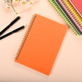c 3 Pack Spiral Notebook - B5 Lined Cute Notebook Inches Plastic Waterproof Cover, 60 Sheets/120 Pages - Journals for...