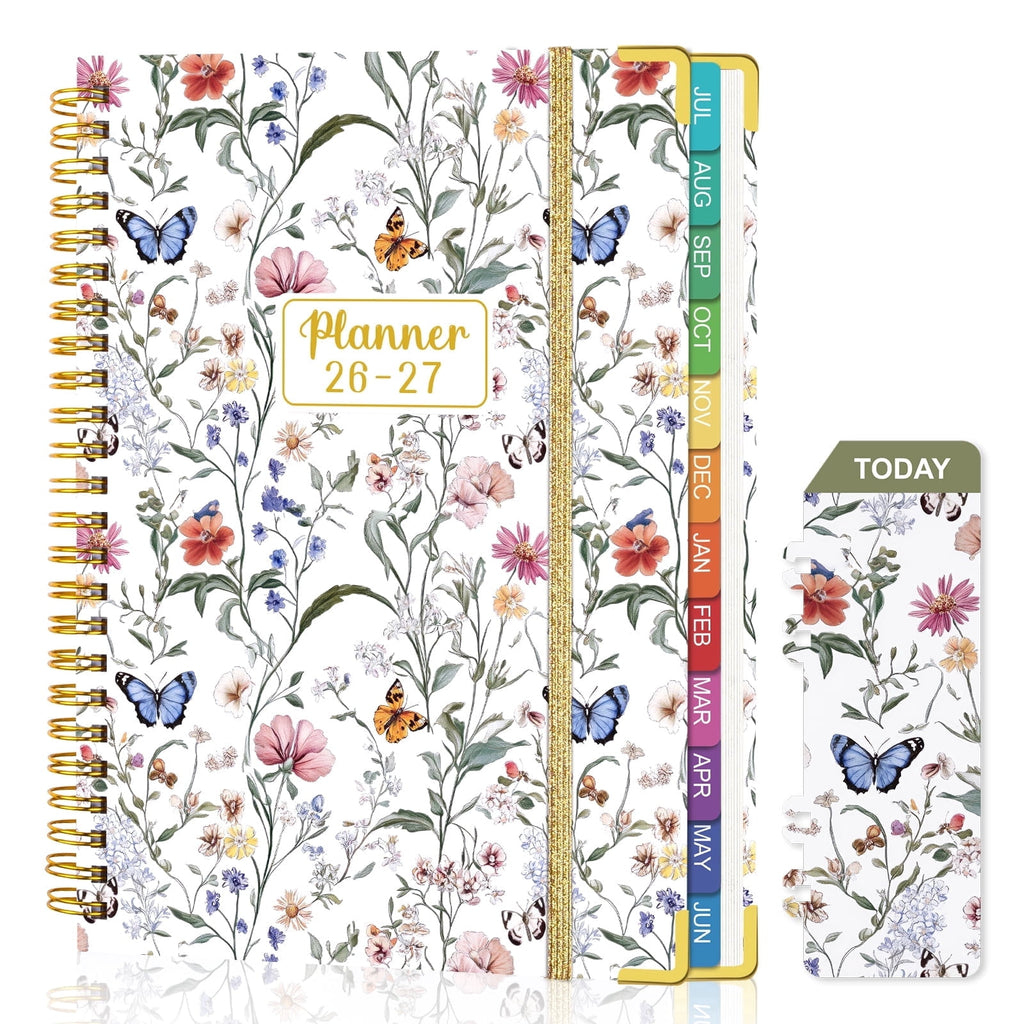 Planner 2026 2027, Hardcover Academic Planner 5.8" x 8.3", Planner 2026 2027 Weekly and Monthly Jul.26 - Jun.27, with...
