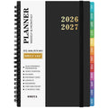 OMEYA Planner 2026 2027, Small Planner 2026-2027 Weekly and Monthly, Jul.26 - Jun.27 Academic Planner 5.8 x 8.3in with Inner Pockets, Monthl
