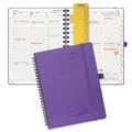 POPRUN Planner 2026-2027, 6.5" x 8.5", Academic Weekly and Monthly Planner (Jul.26-Jun.27) Appointment Book with Hourly Schedule, Inner Pock