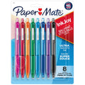 InkJoy Retractable Ballpoint Pen, 1.0 mm, Assorted Colors, 8 Count