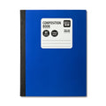 Composition Book, 7.5" x 9.75", Blue, 80 Sheets, New