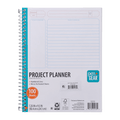 Pen+Gear White Project Planner with Numbered Lines, 9.5 x 7.25 In, 100 Sheets