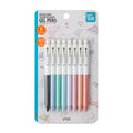 Retractable Gel Pen, Medium Point, 0.7 mm, Assorted Colors, 8 Count